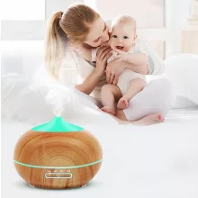 Ultrahangos Aroma Diffúzor – Hagyma Alakú, Fahatású Fenyő Színű