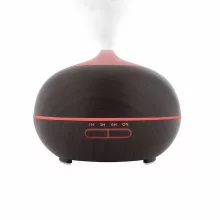 Ultrahangos Aroma Diffúzor – Hagyma Alakú, Fahatású Ében Színű