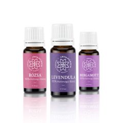100% Tisztaságú 3 Darabos Stresszoldó Harmónia Illóolajcsomag
