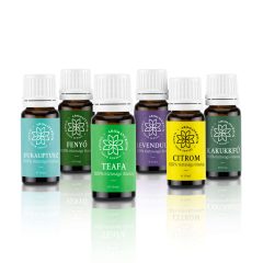 100% Tisztaságú 6 Darabos Toroknyugtató Illóolajcsomag