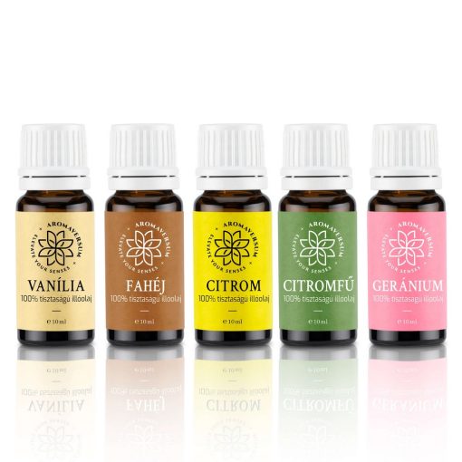 5 Darabos 100% Tisztaságú Illóolajcsomag Húsvétra
