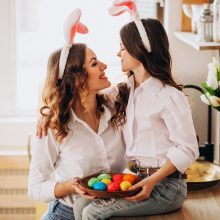 5 Darabos 100% Tisztaságú Illóolajcsomag Húsvétra Illusztráció