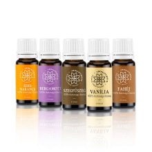 5 Darabos 100% Tisztaságú Illóolajcsomag Hálaadásra