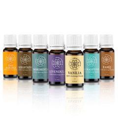 7 Darabos 100% Tisztaságú Illóolajcsomag Karácsonyra