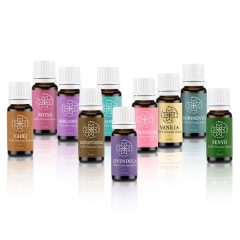 10 Darabos 100% Tisztaságú Illóolajcsomag Karácsonyra