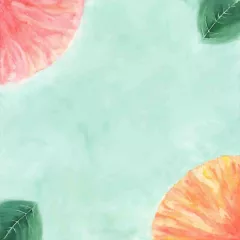   Furoshiki Ajándékcsomagoló Kendő – 50 × 50 cm, Esthajnal Rózsa mintás