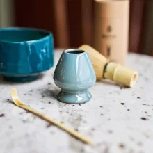 Moya Kerámia Matcha Ecsettartó — Szürkészöld