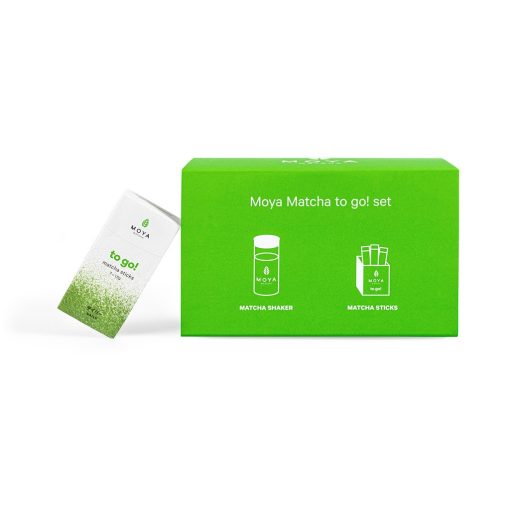 Moya Daily Matcha To Go! Szett - 24 db doboz és to go