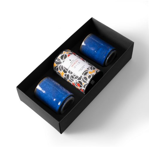 Hojicha 60 g & 2 Kaze Bögre Organikus Szálas Tea Szett 