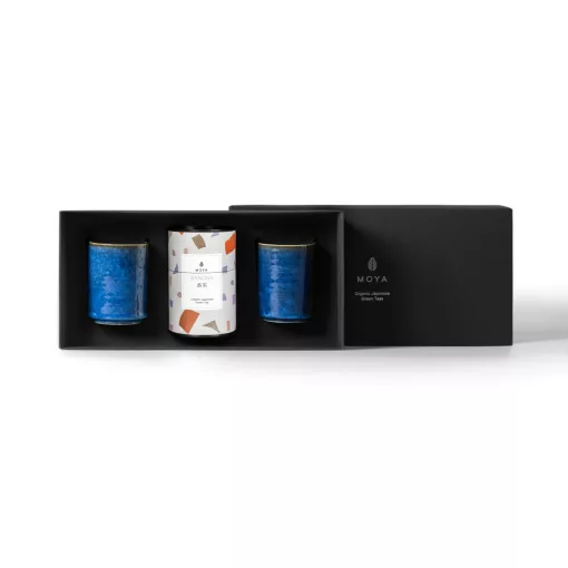 Bancha 60 g & 2 Kaze Bögre Organikus Szálas Tea Szett 