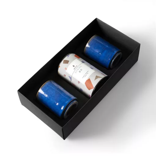 Bancha 60 g & 2 Kaze Bögre Organikus Szálas Tea Szett 