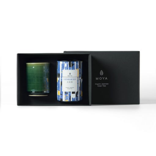 Moya Kasai Organikus Szálas Tea Szett - Genmaicha 60 g