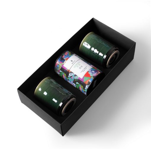 Sencha 60 g & 2 Kasai Bögre Organikus Szálas Tea Szett 