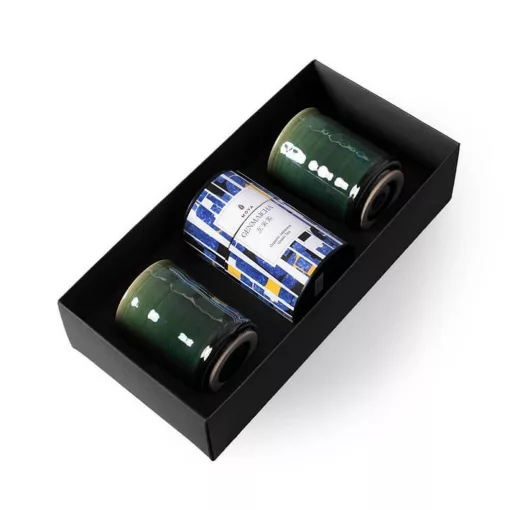 Genmaicha 60 g & 2 Kasai Bögre Organikus Szálas Tea Szett 