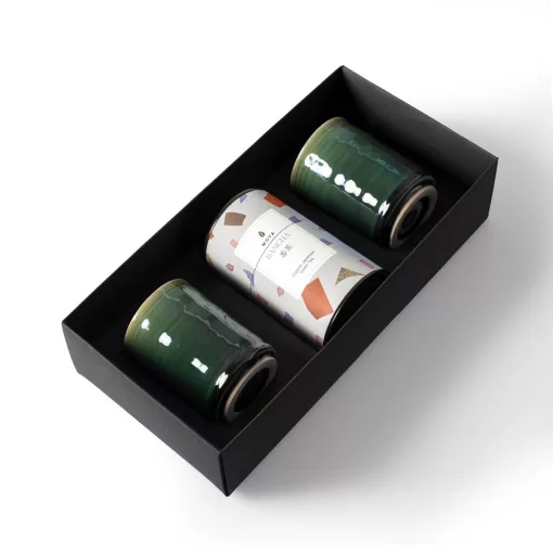 Bancha 60 g & 2 Kasai Bögre Organikus Szálas Tea Szett 