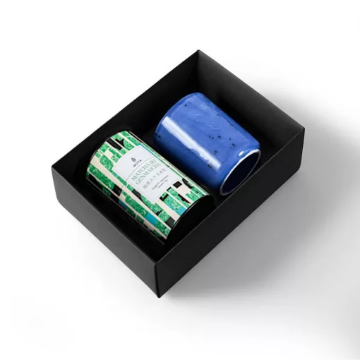 Moya Maru-kun Organikus Szálas Tea Szett - Matcha Iri Genmaicha 60 g