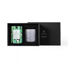 Moya Maru-chan Organikus Szálas Tea Szett - Matcha Iri Genmaicha 60 g