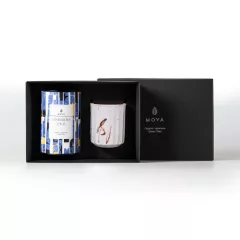 Moya Sato Organikus Szálas Tea Szett - Genmaicha 60 g