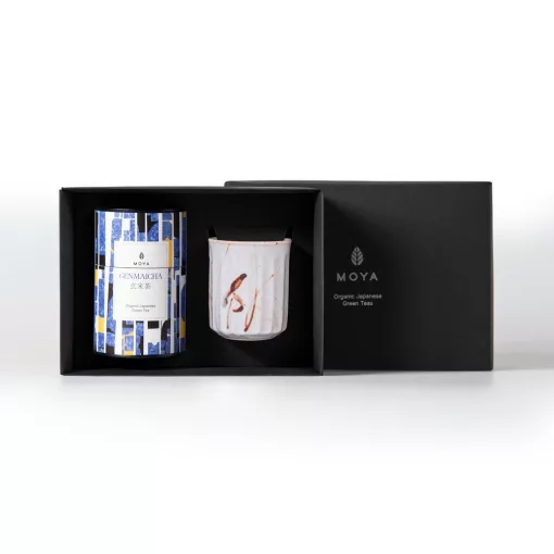 Moya Sato Organikus Szálas Tea Szett - Genmaicha 60 g