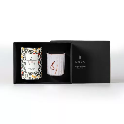 Moya Sato Organikus Szálas Tea Szett - Hojicha 60 g