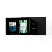 Moya Sanza Organikus Szálas Tea Szett - Matcha Iri Genmaicha 60 g