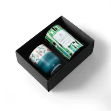 Moya Sanza Organikus Szálas Tea Szett - Matcha Iri Genmaicha 60 g