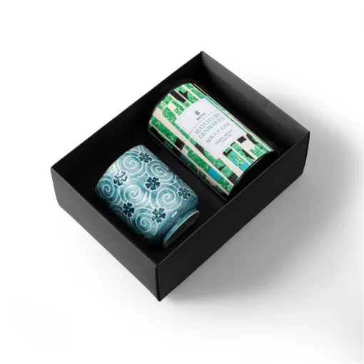 Moya Nenu Organikus Szálas Tea Szett - Matcha Iri Genmaicha 60 g