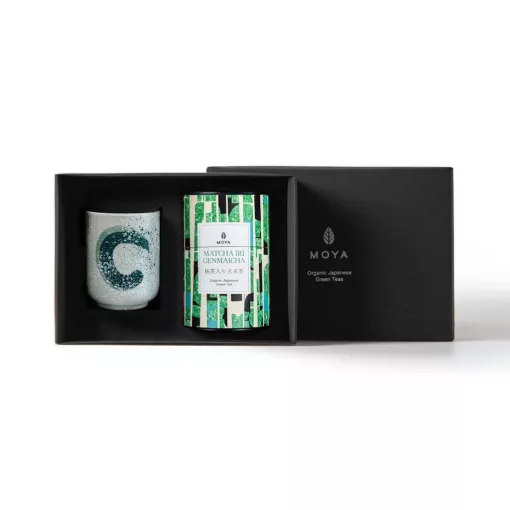 Moya Kana Organikus Szálas Tea Szett - Matcha Iri Genmaicha 60 g