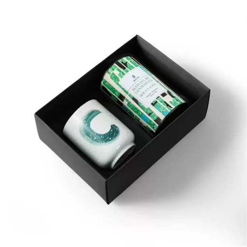 Moya Kana Organikus Szálas Tea Szett - Matcha Iri Genmaicha 60 g