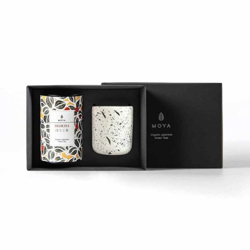 Moya Shimo Organikus Szálas Tea Szett - Hojicha 60 g