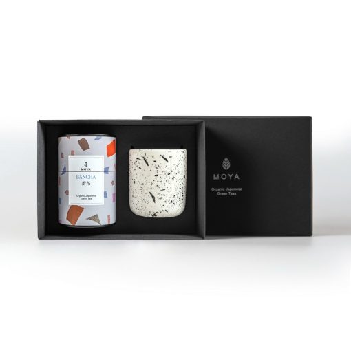 Moya Shimo Organikus Szálas Tea Szett - Bancha 60 g