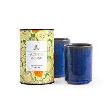 Yuzu 60 g & 2 Kaze Bögre Organikus Szálas Tea Szett 