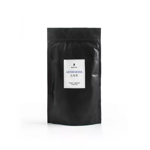 Moya Genmaicha Organikus Japán Zöld Tea - 100 g