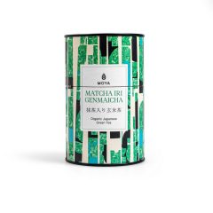 Moya Matcha Iri Genmaicha Organikus Japán Zöld Tea - 60 g