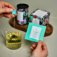 Organikus Japán Filteres Zöld Tea 15×1,5 g - Sencha