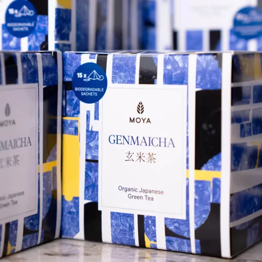 Organikus Japán Filteres Zöld Tea 15×1,5 g - Genmaicha