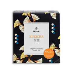 Organikus Japán Filteres Zöld Tea 15×1,5 g - Kukicha