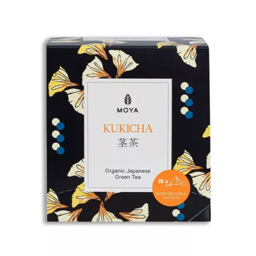 Organikus Japán Filteres Zöld Tea 15×1,5 g - Kukicha