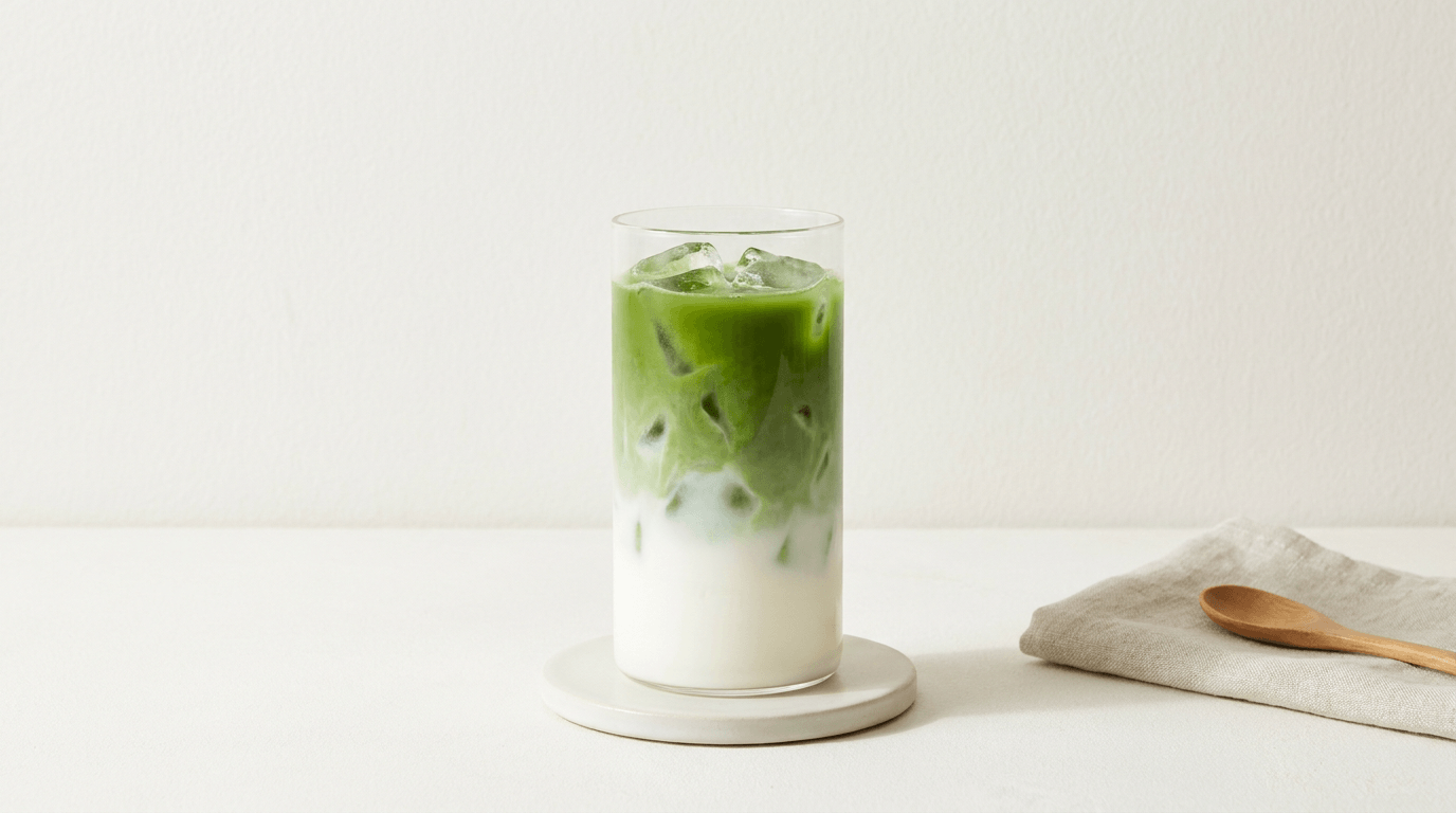Jeges matcha latte recept nyárra