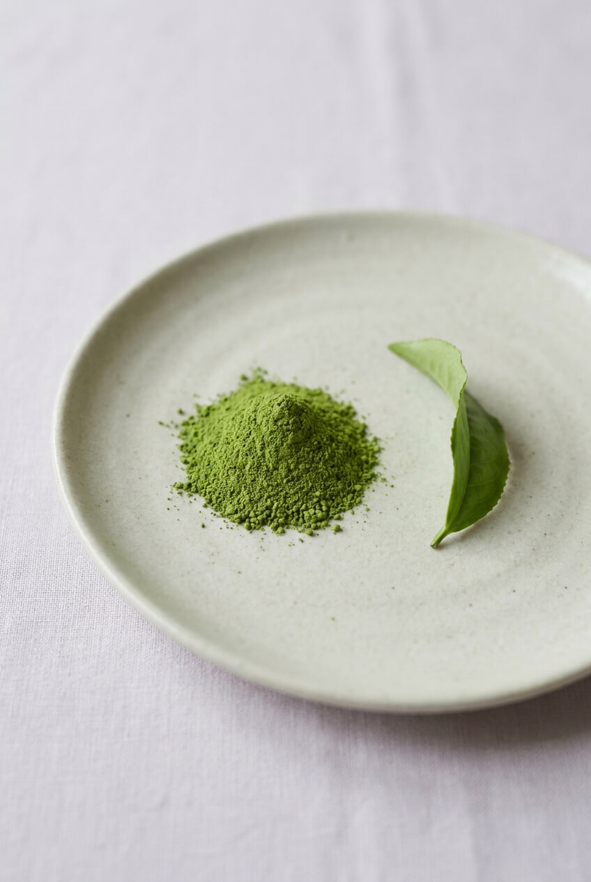 Matcha por, a teljes tealevél élénkítő formája